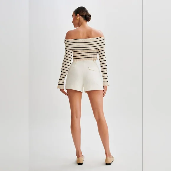 SigourneySuiting Shorts - Ivory - Picture 16 of 16